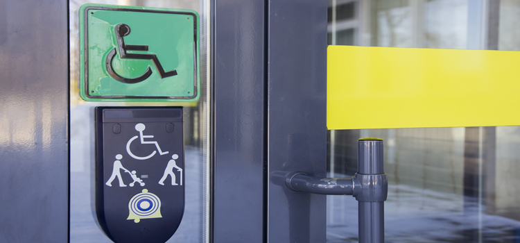 automatic handicap door opener in Waterford