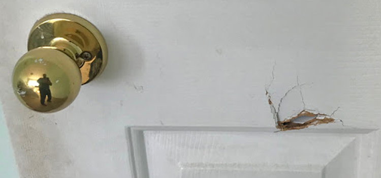 interior door hole repair Waterford